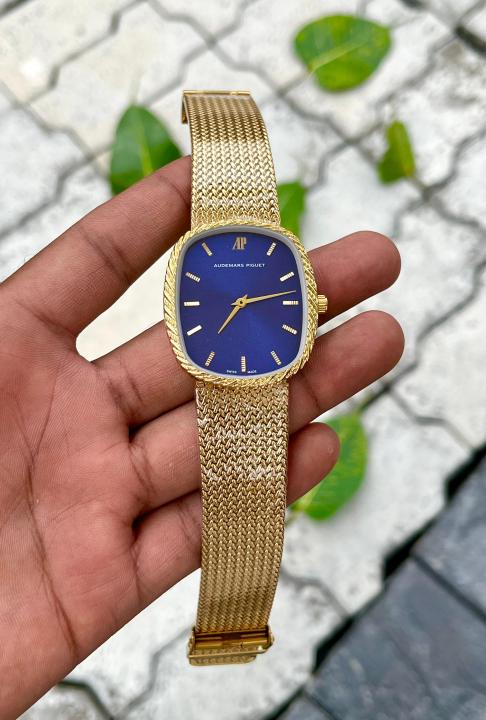 Audemarr_s piguet gold blue