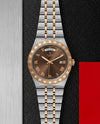 Tudor Royal Automatic 2 ton copper brown Roman ank