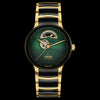 Radd_o Centrix Automatic Open Heart 2 ton gold green