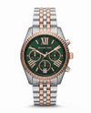 Michea_l kors Lexington Mk8602 Two Tone Green Dial