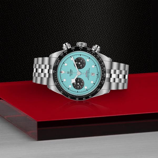 Tudor Black Bay Chrono silver sky blue