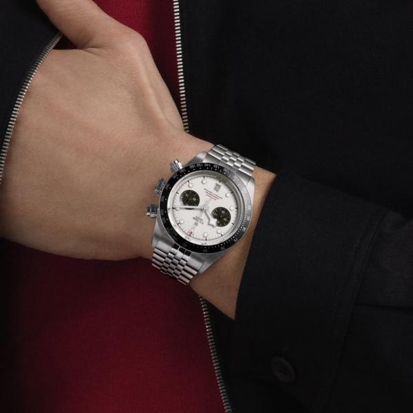 Tudor Black Bay Chrono  silver white