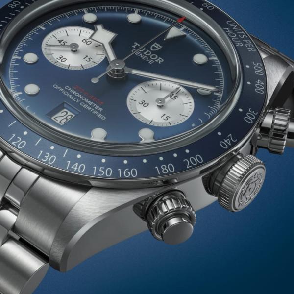 Tudor Black Bay Chrono  silver blue