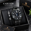 Cartiar Mens Roman Dial Date Just