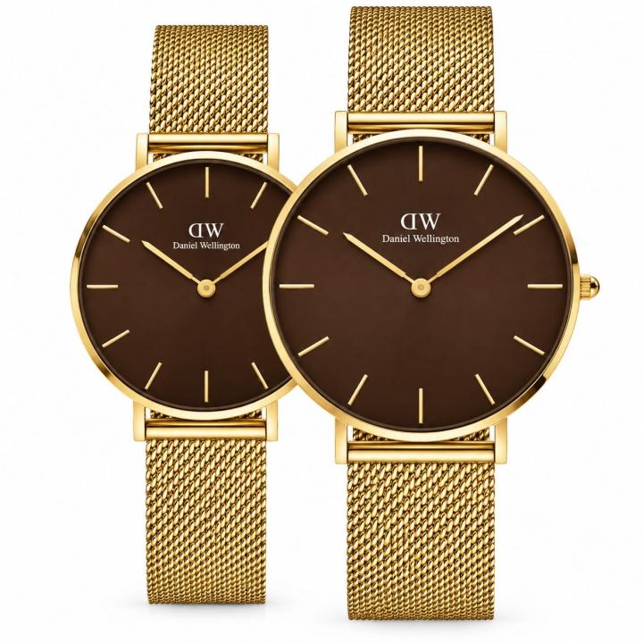 Daniel Wellington DW Couple Brown Dial
