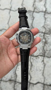 Patee_k Philippe nautilus skeleton automatic open heart open back best premium leather