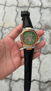 Patee_k Philippe nautilus skeleton automatic open heart open back best premium leather