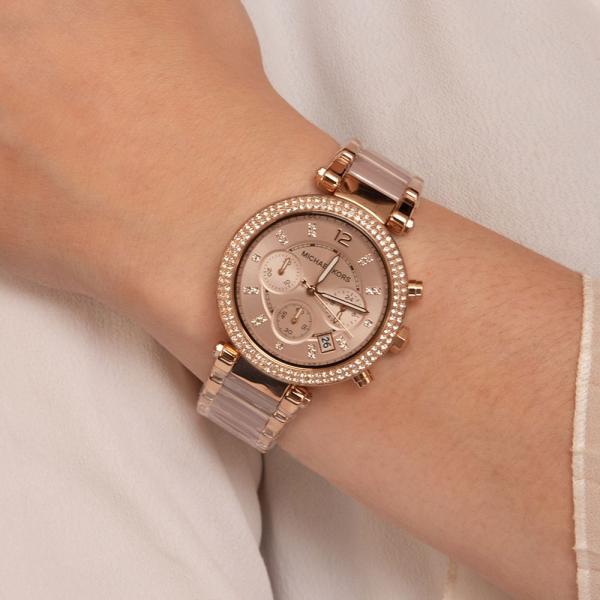 Michael l Kors Parker Pink MK5896