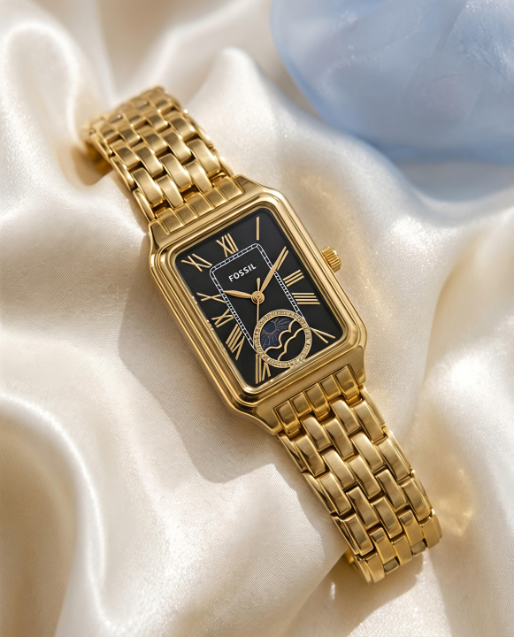 Fossii_l Raquel Sun Moon Gold Black