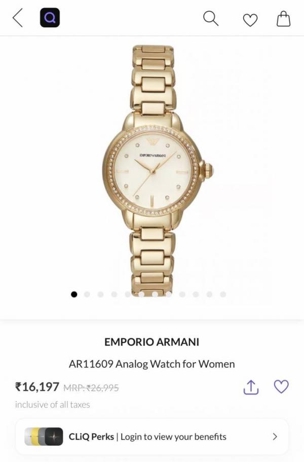 Emporio Armaani AR11609 women watch