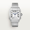 Cartiie_r Santos Automatic Silver-White