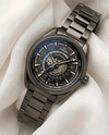 Omegg_a Seamaster Aqua Terra GMT  Worldtimer Full Black