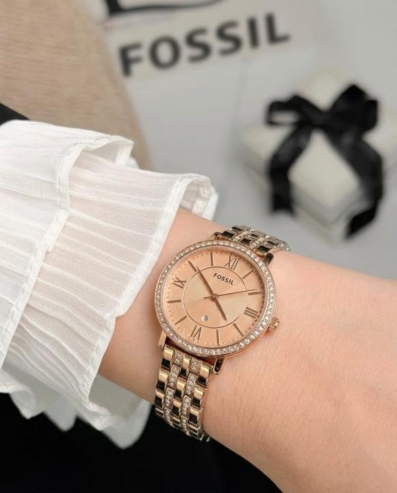 Fossii_l Jacqueline Rose Gold Pink