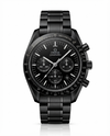 Omegg_a Speed Master Chronograph Full Black Dial