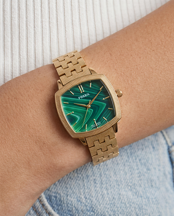 Fossii_l x Nick Jonas Ladies Gold Green 01