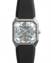 Bell&Rose BR03 Cyber automatic Black Silver Sky Blue Dial