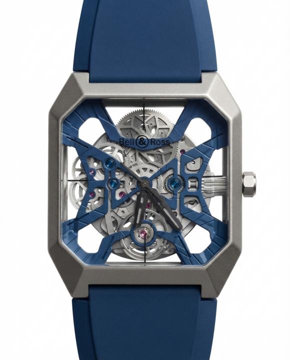 Bell&Rose BR03 Cyber automatic Silve Blue Dial