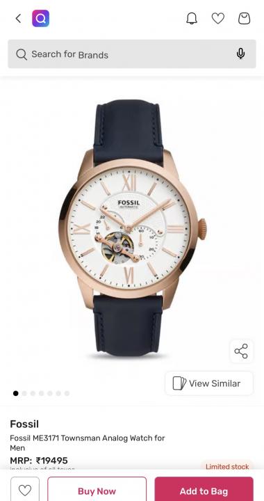 Fossiil ME3171 Townsman Automatic