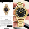 Versace Greca Action Chronograph gold black