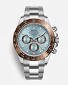 Rolee_x Daytona chronograph sky Blue platinum