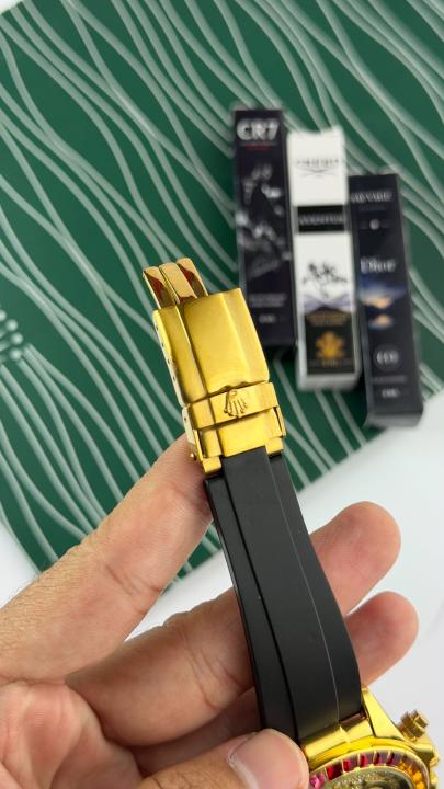 Rolee_x eye tiger rainbow edition 1 watch k shat 3 perfume free