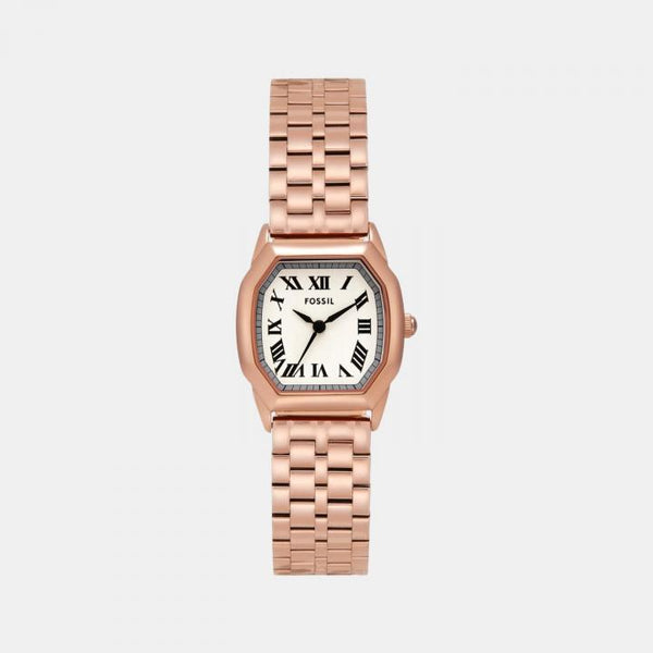 Fossiil Women Harlow Rosegold White