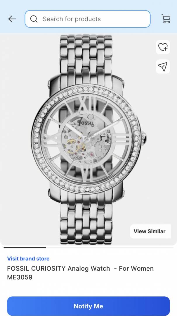 Fossiil Me3059 Automatic Female watch