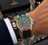 Omegga Seamaster Rainbow Silicon Grey Dial