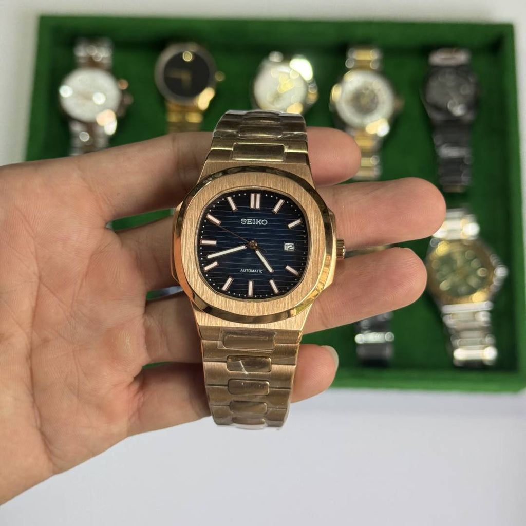 Seiko Nautilus Stainless steel Quartz watch 1st Quality