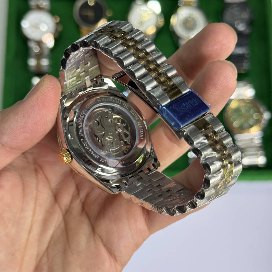 Guess Connoisseur Automatic watch (back open)