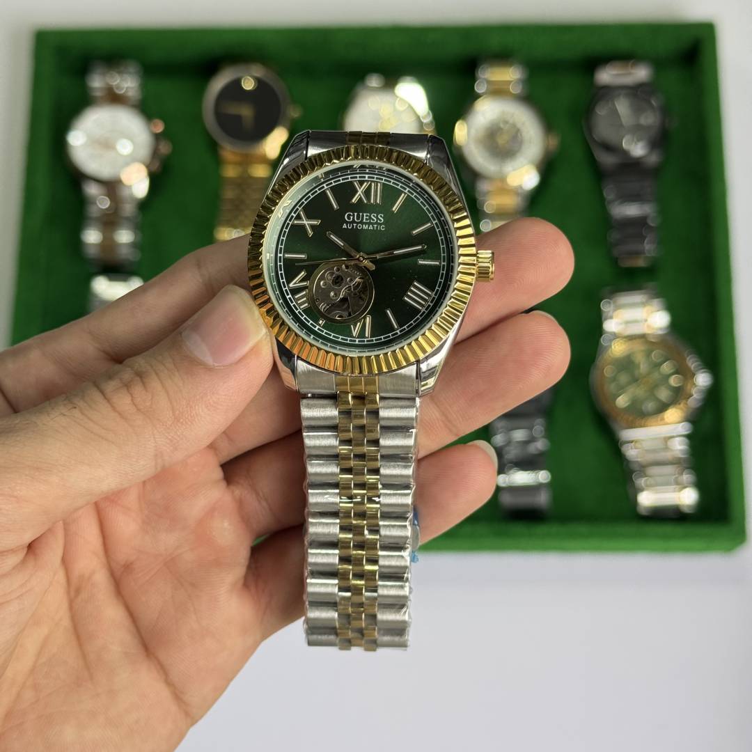 Guess Connoisseur Automatic watch (back open)
