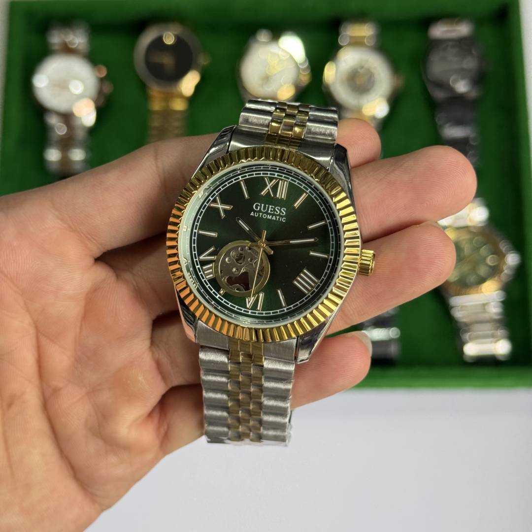 Guess Connoisseur Automatic watch (back open)