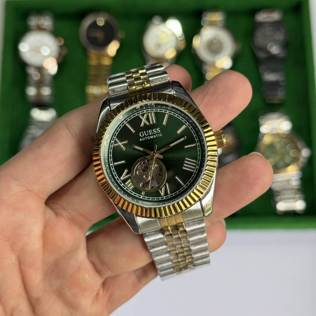 Guess Connoisseur Automatic watch (back open)