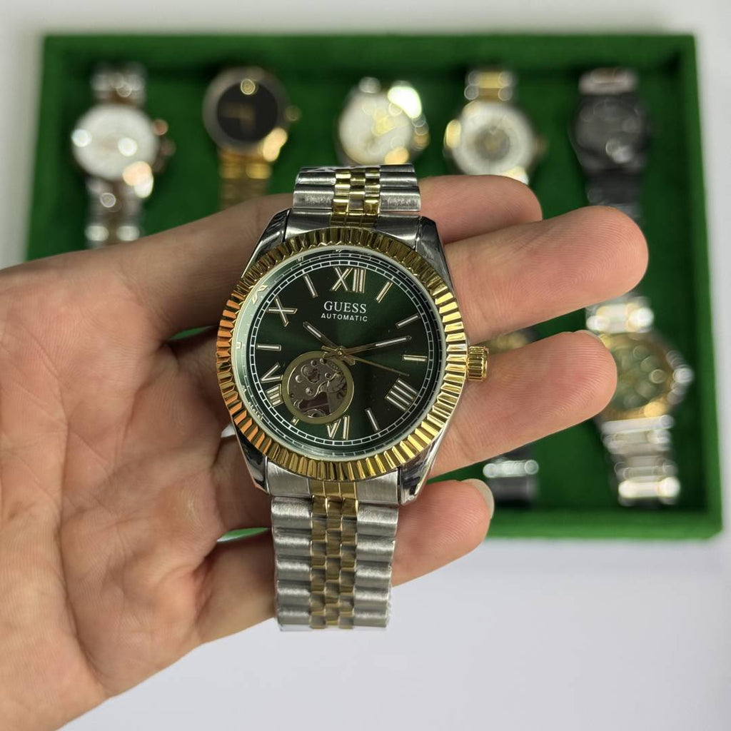 Guess Connoisseur Automatic watch (back open)