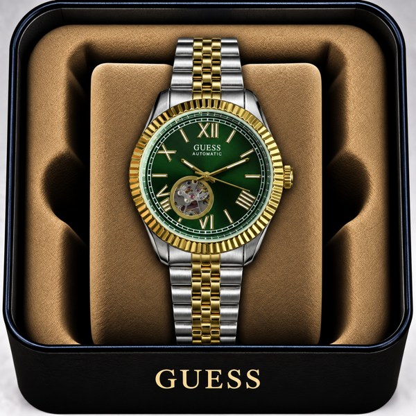 Guess Connoisseur Automatic watch (back open)