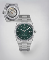 Tissoo_t 1853 Prx Automatic Top Quality Silver-Green