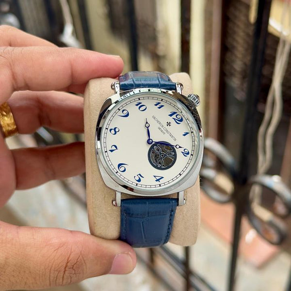 Vacheron Constentin Historiques American Automatic blue silver white