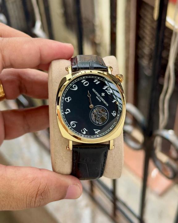 Vacheron Constentin Historiques American Automatic black gold black