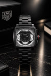 tag huer  Monaco  Mikrograph quartz movement (steel mettal)