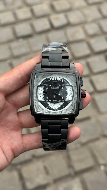 tag huer  Monaco  Mikrograph quartz movement (steel mettal)