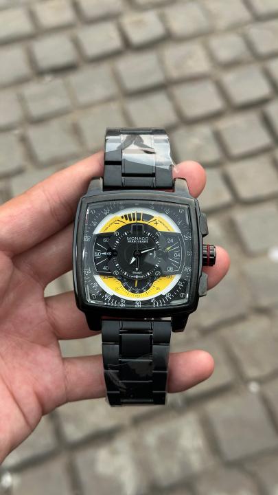 tag huer  Monaco  Mikrograph quartz movement (steel mettal)
