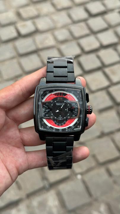 tag huer  Monaco  Mikrograph quartz movement (steel mettal)