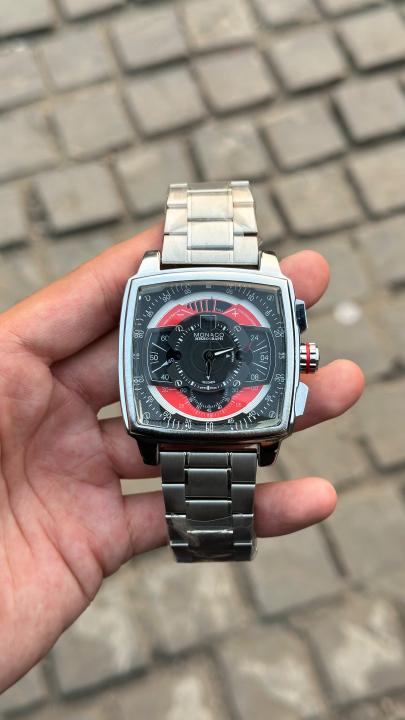 tag huer  Monaco  Mikrograph quartz movement (steel mettal)