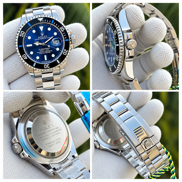 ROLLEX SUBMARINE SILVER BLUE DIAL  AT291