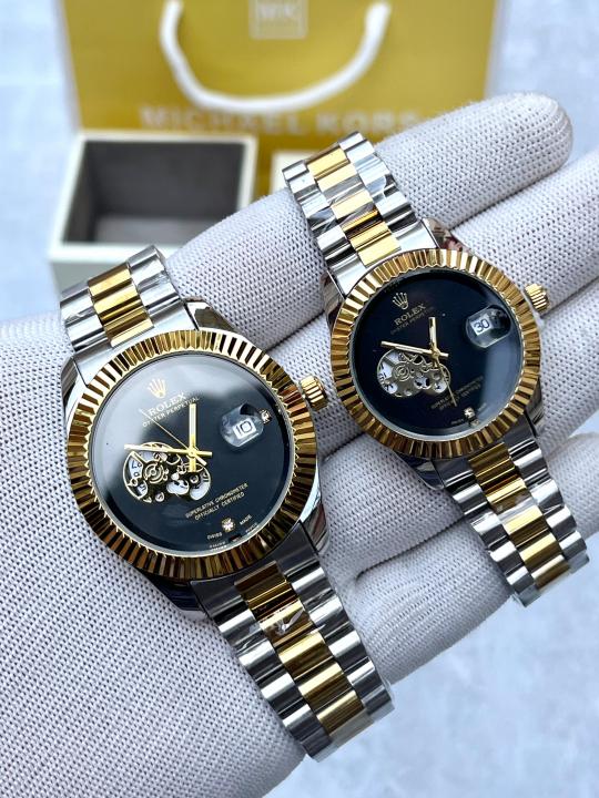 Roleex Oyster Date Couple