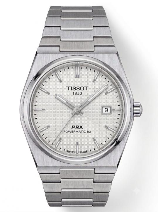 Tissoo_t 1853 PRX Silver White Dial