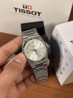 Tissoo_t 1853 PRX Silver White Dial