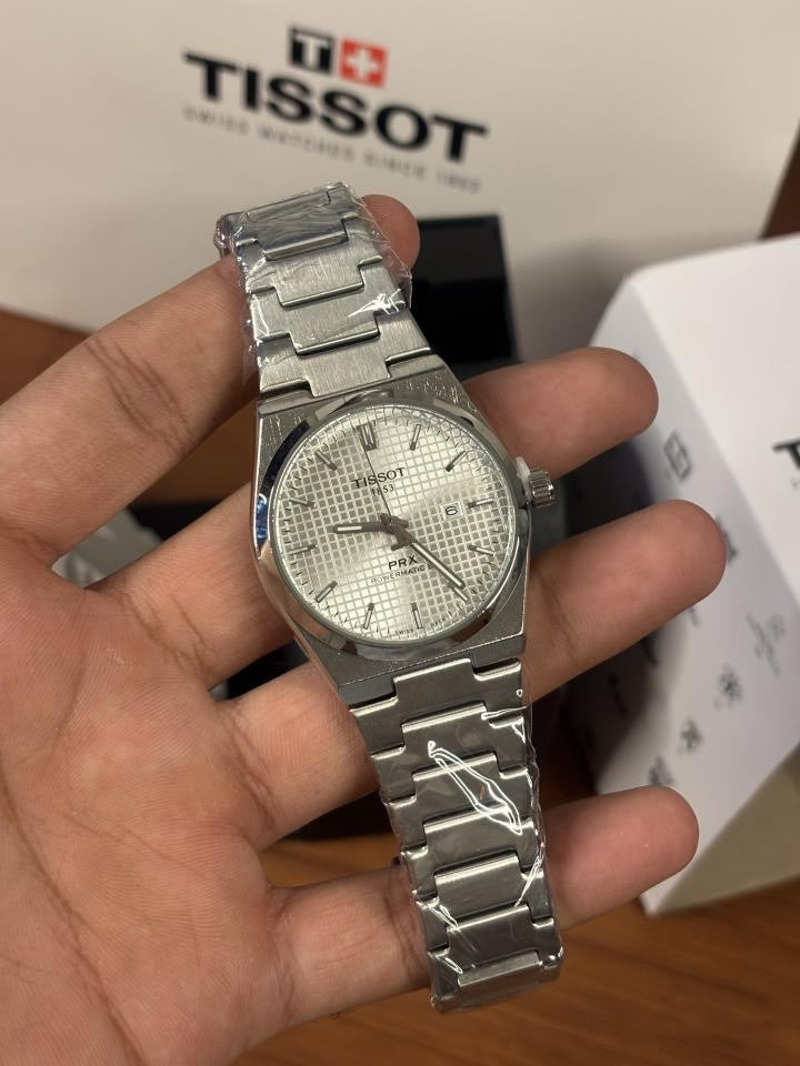 Tissoo_t 1853 PRX Silver White Dial