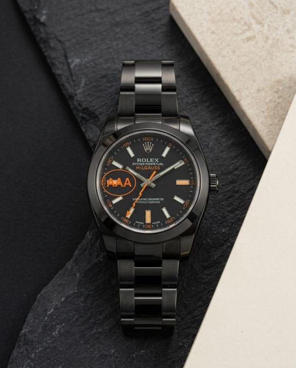 Role_x Oyster perpetual milgauss Automatic