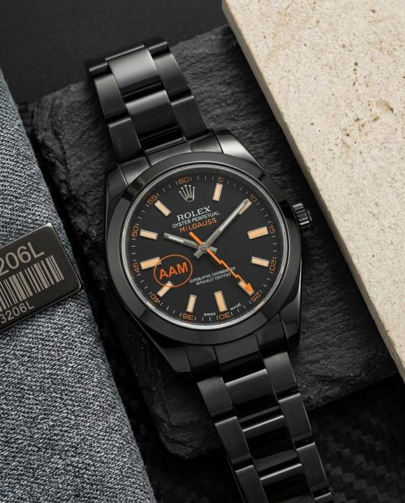 Role_x Oyster perpetual milgauss Automatic